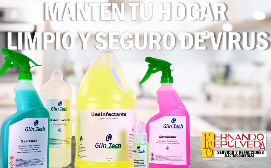 Productos de limpieza para tu hogar!