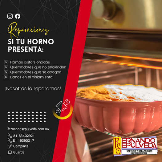 ¿Notas que tu horno ya no funciona cómo antes?