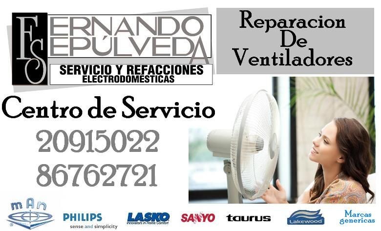 Reparación de Ventiladores o Abanicos