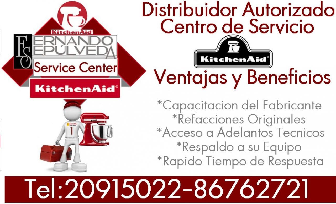 SERVICIO TÉCNICO BATIDORAS KITCHENAID