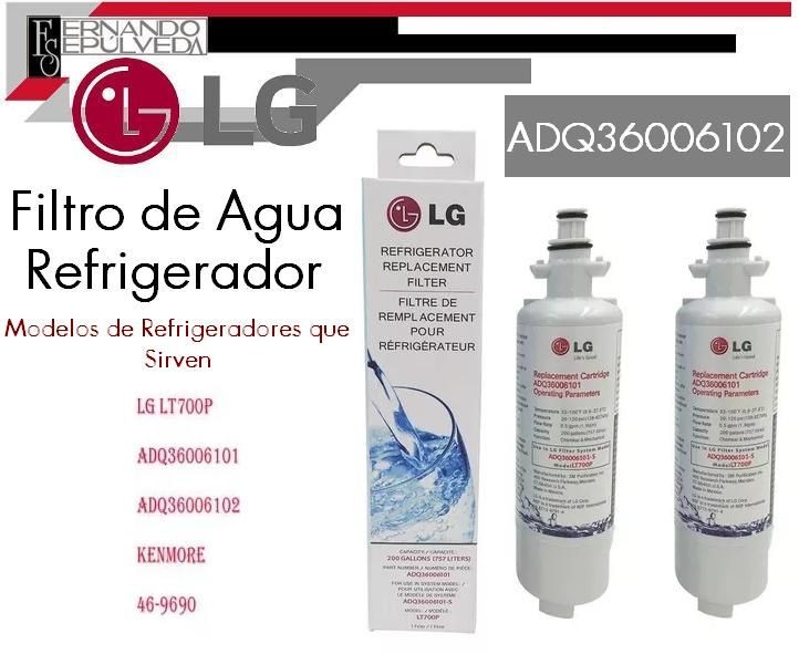 Filtro de Agua Refrigerador LG