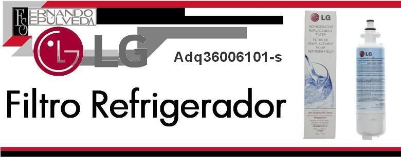 Filtro de Agua Refrigerador LG ADQ36006101 ADQ36006102