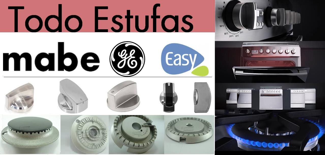 Refacciones y Accesorios para Estufa Mabe, Easy, GE